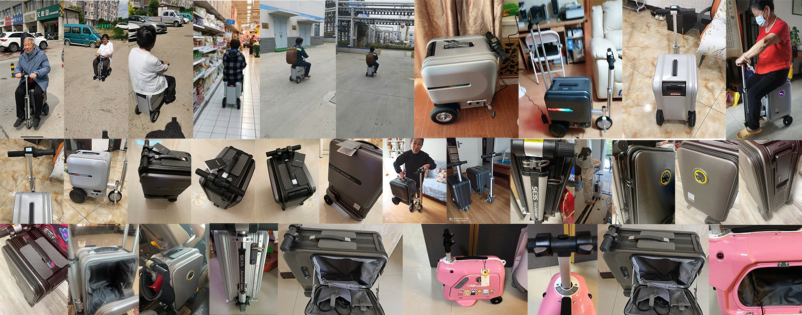how about airwheel suitcases? Air Wheel Factory