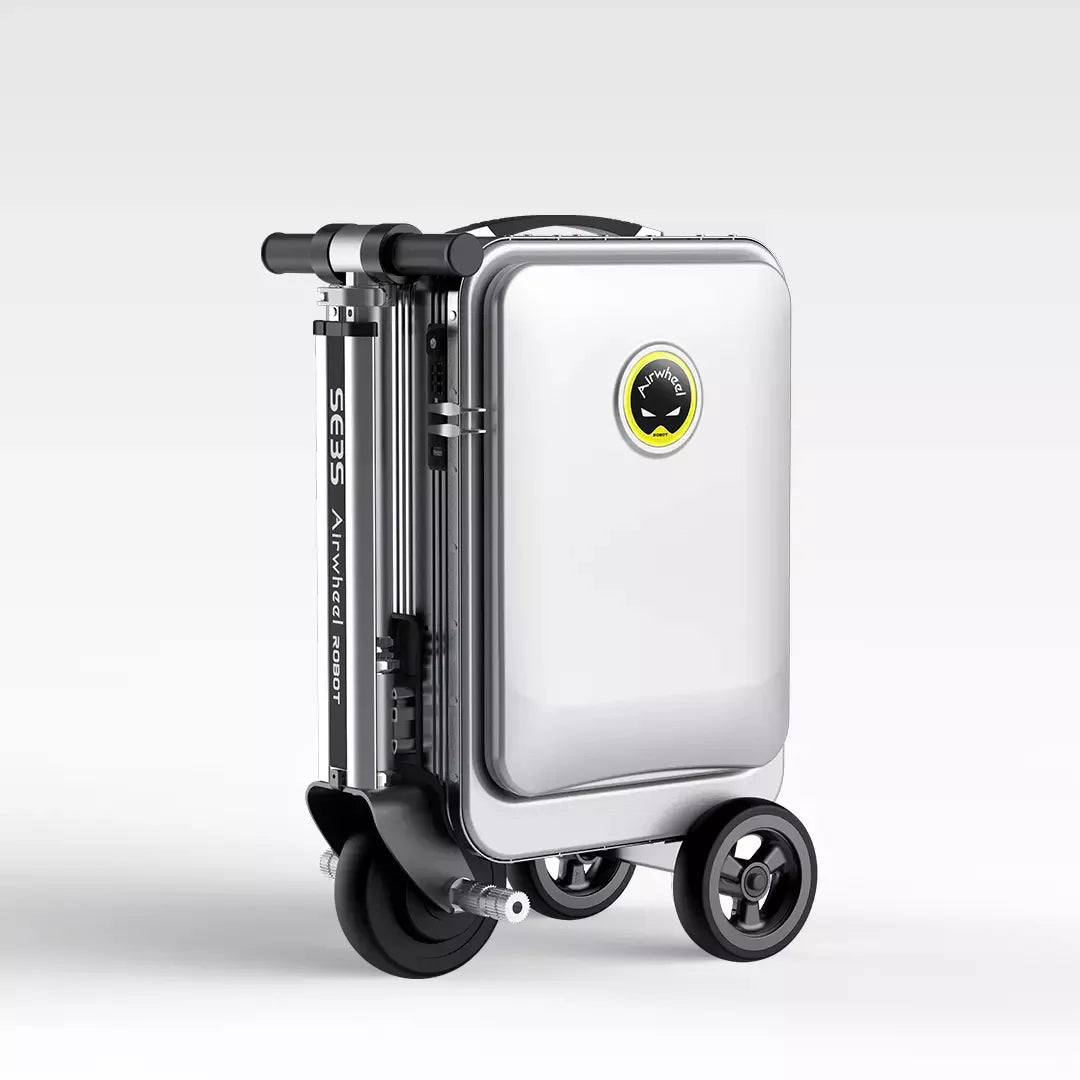 Airwheel SR5 is a smart robot suitcase(luggage) that can follow you  automatically